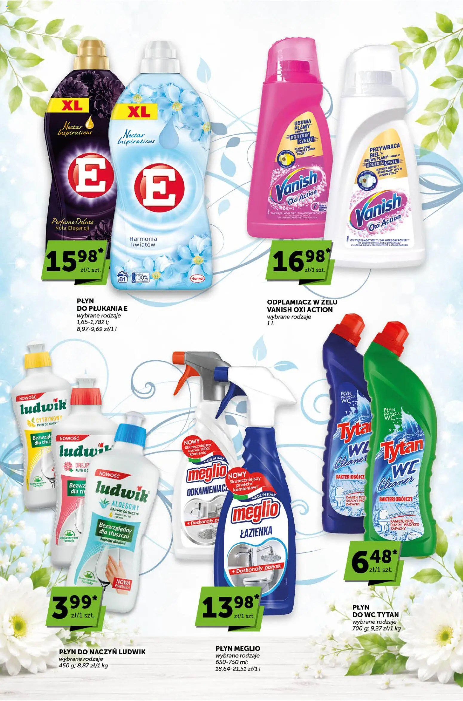 Groszek gazetka - Sprawdź, co więcej od 06.08.2026 | Strona: 10 | Produkty: Meglio, Vanish, Oxy, Cleaner