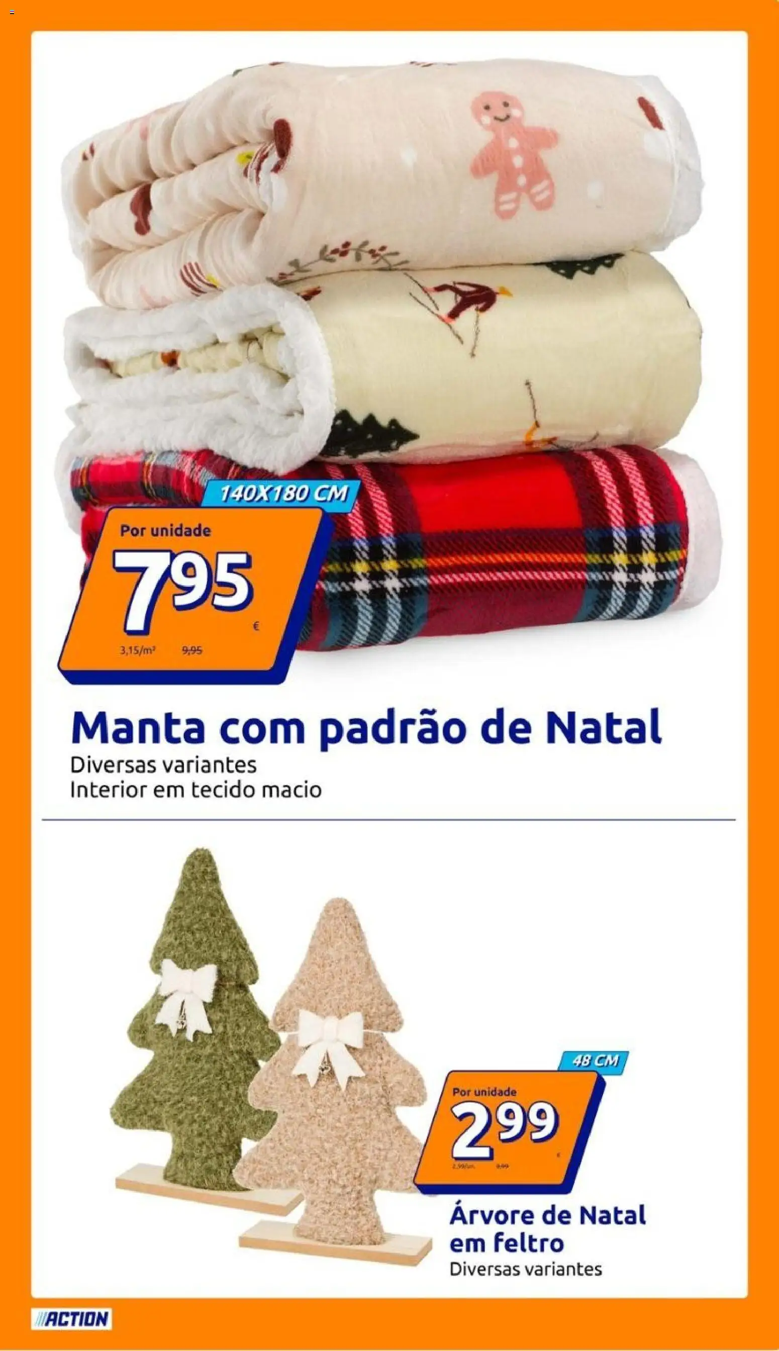 Action folheto │ válido de 28/10/2026 | Página: 7 | Produtos: Árvore de natal, Manta