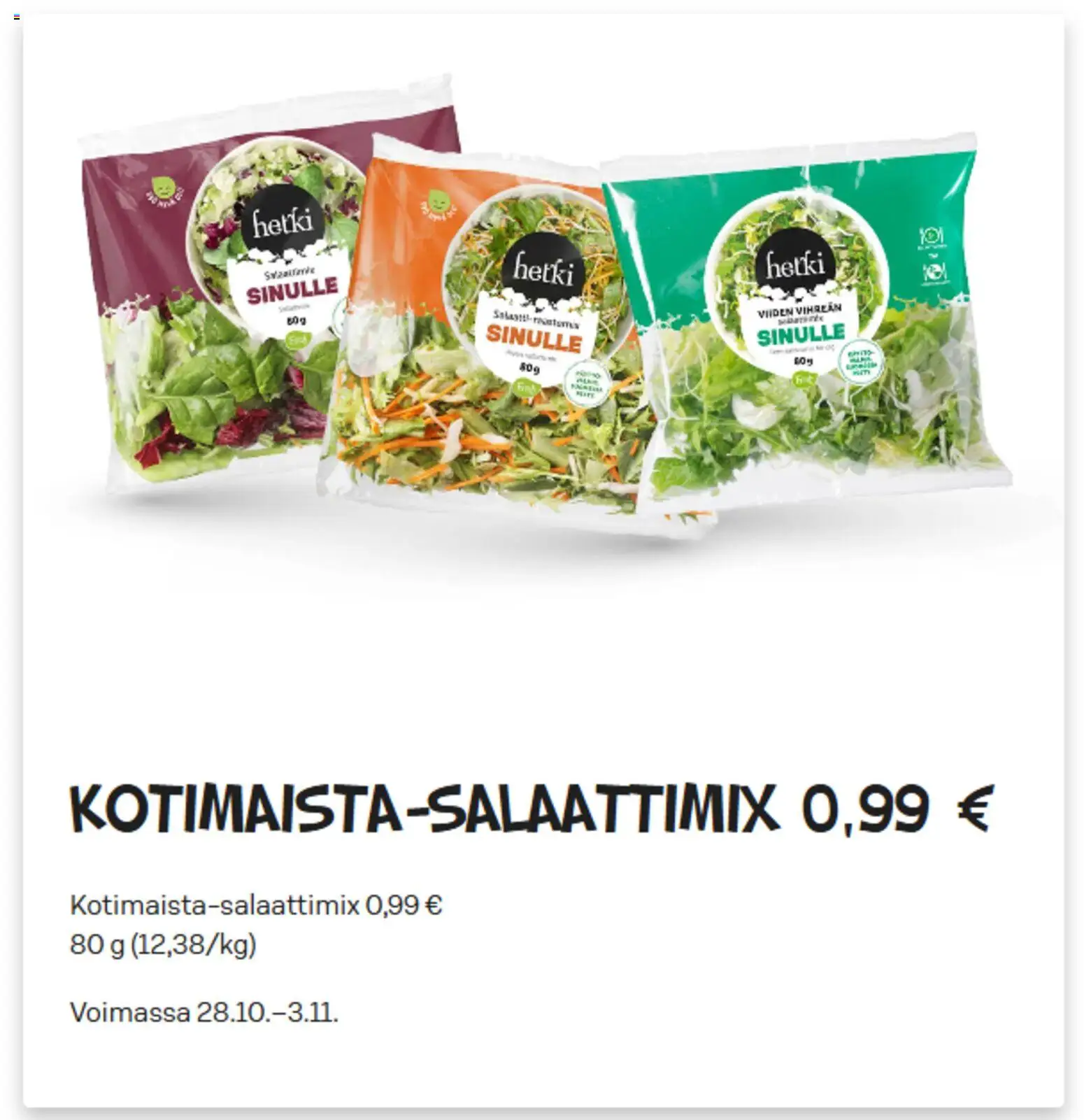 Alepa Edut ja tarjoukset viikolla 44 – voimassa 28/10/2026 alkaen | Sivu: 2