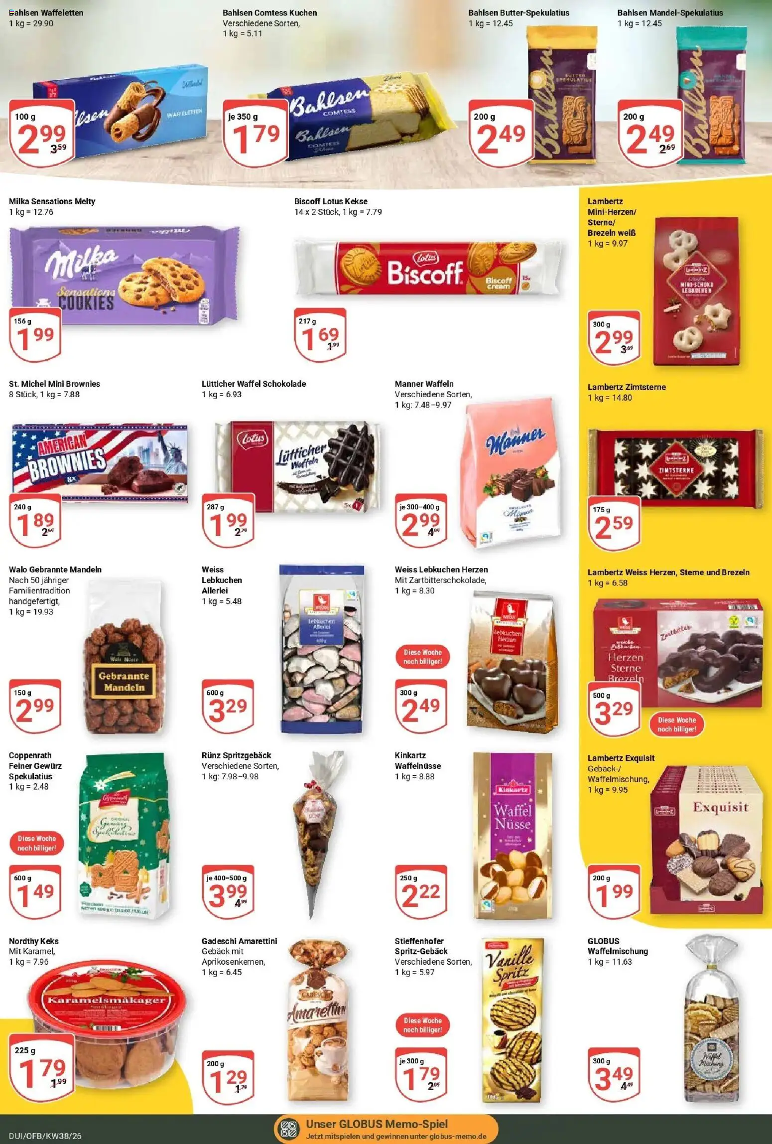 Globus Prospekt Duisburg (ab 14.09.2026) » Angebote online | Seite: 18 | Produkte: Schokolade, Milka, Vanille, Kekse