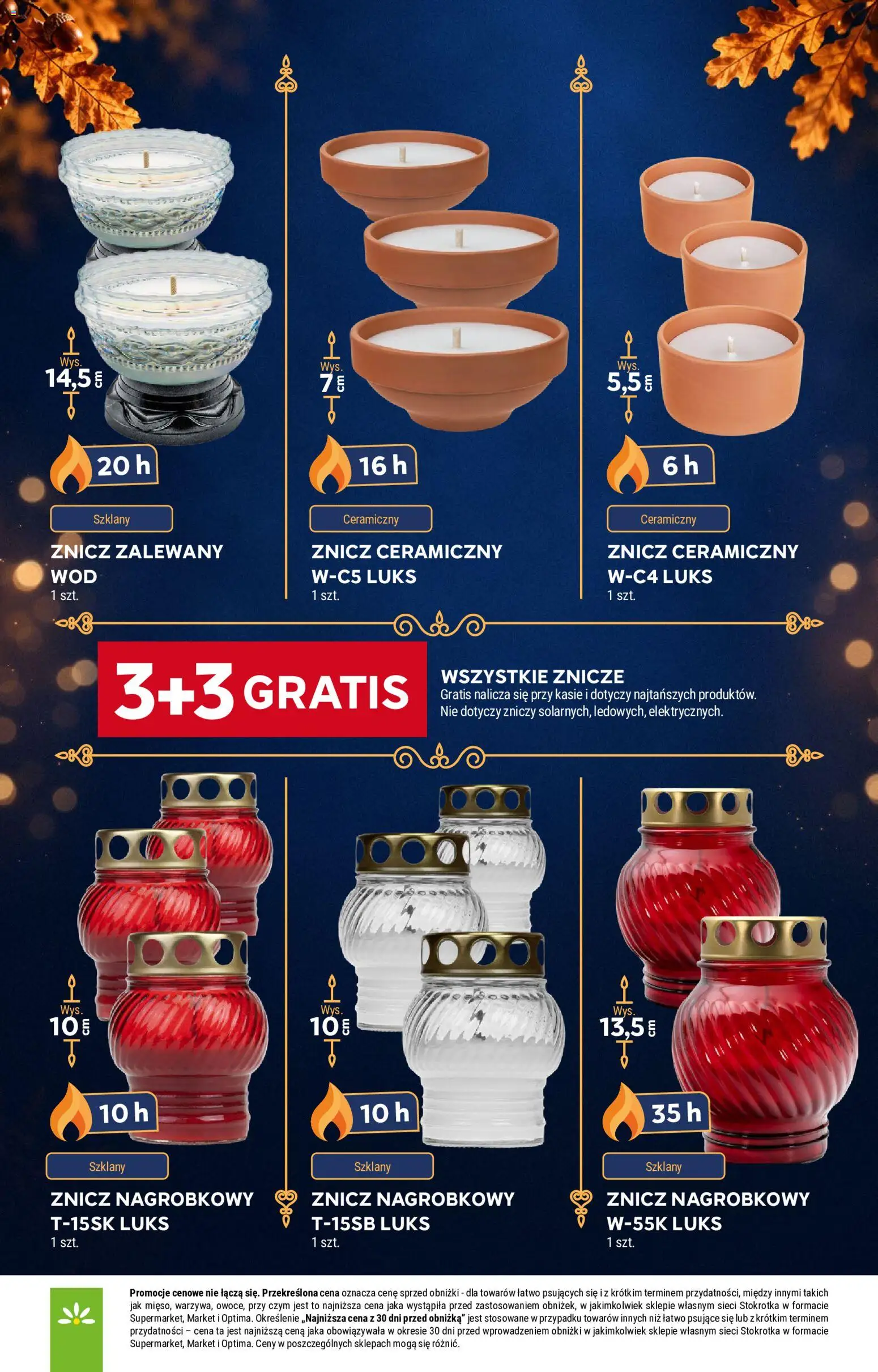 Stokrotka gazetka - Katalog Znicze od 29.10.2026 | Strona: 6 | Produkty: Stokrotka, Znicze