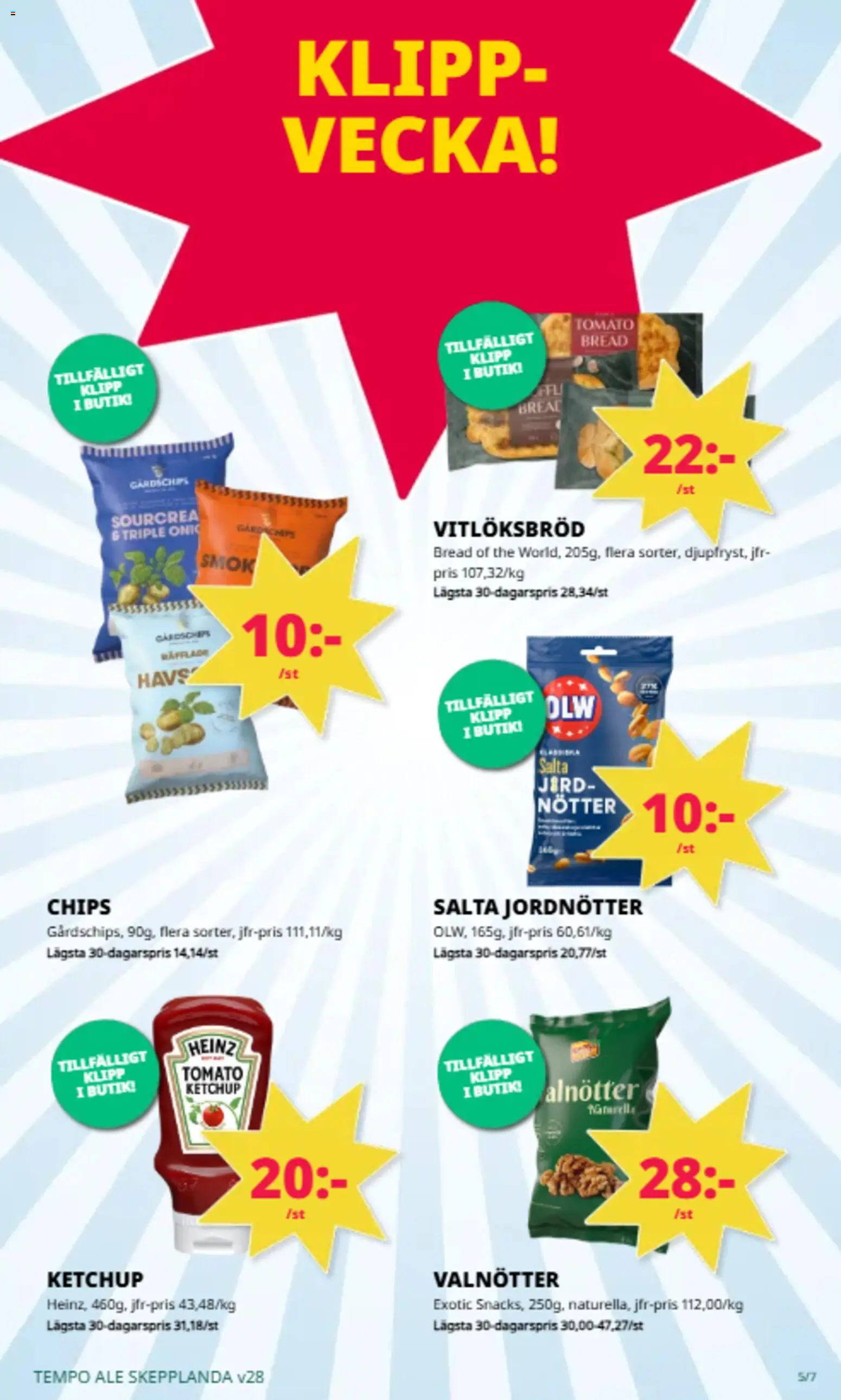 Tempo reklamblad aktuell från 06/07/2026 | Sida: 4