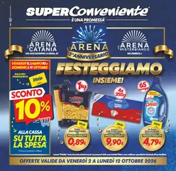 Anteprima del volantino SuperConveniente volantino Misterbianco valido a partire dal 02/10/2026