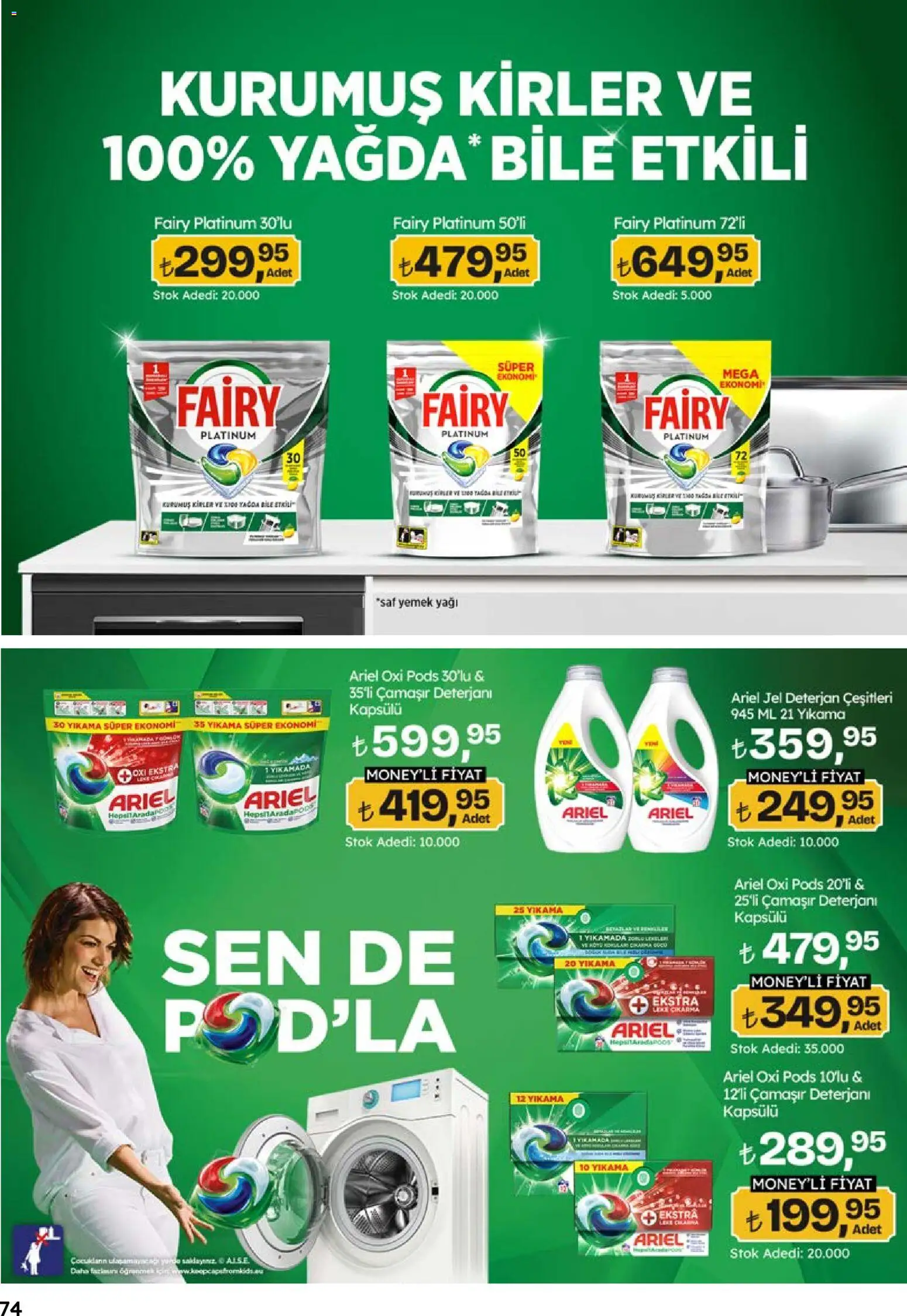 Migros Katalog - Migroskop - 22 Ekim 2026 tarihinden itibaren geçerlidir | Sayfa: 74