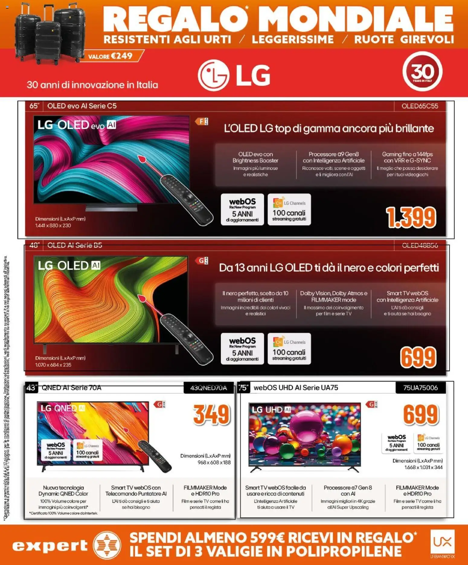 Volantino Expert del 04.06.2026 | Pagina: 6 | Prodotti: Telecomando, smart TV, Top, TV