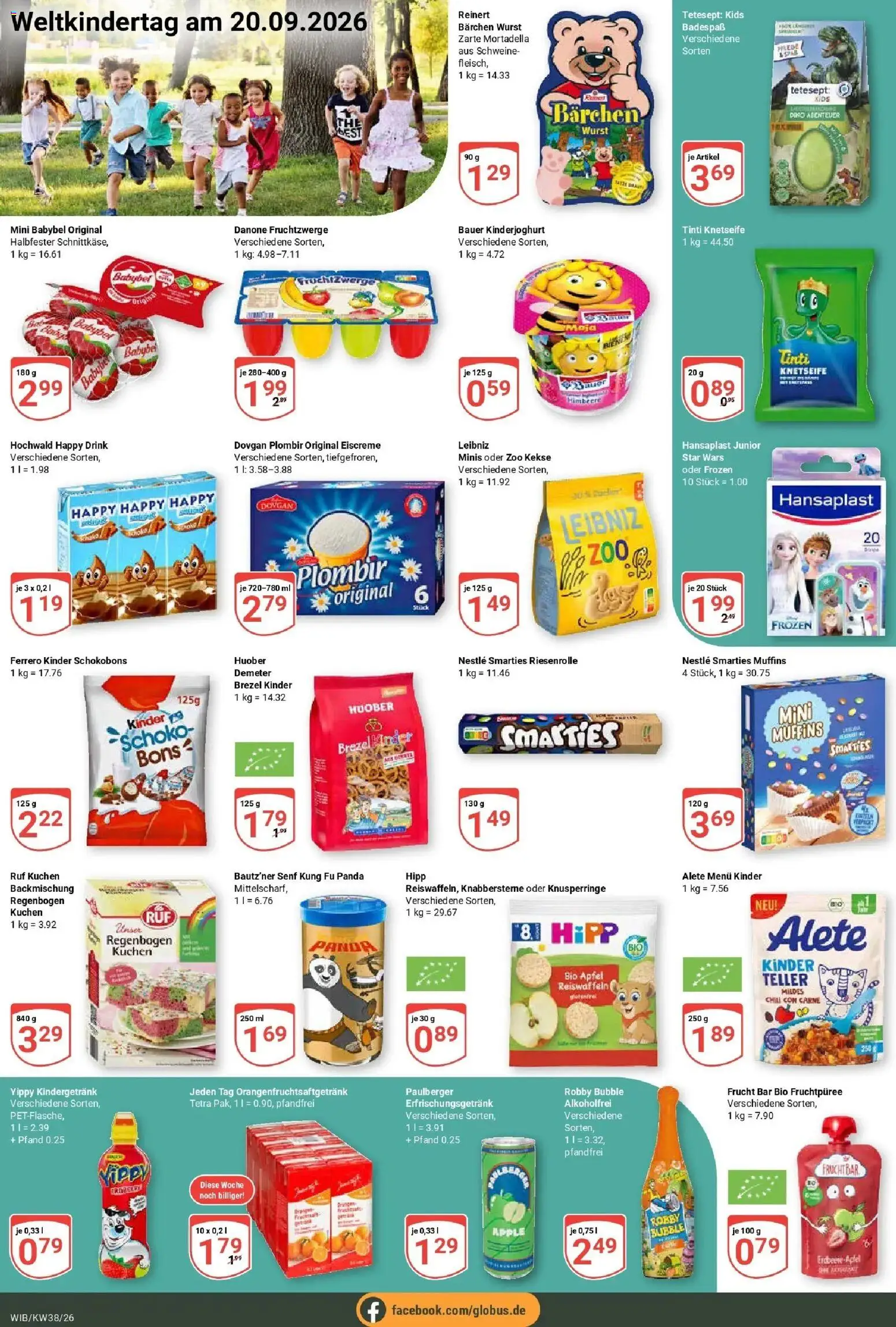 Globus Prospekt Wiesbaden-Nordenstadt (ab 14.09.2026) » Angebote online | Seite: 21 | Produkte: Fruchtzwerge, Apple, Himbeere, Kuchen