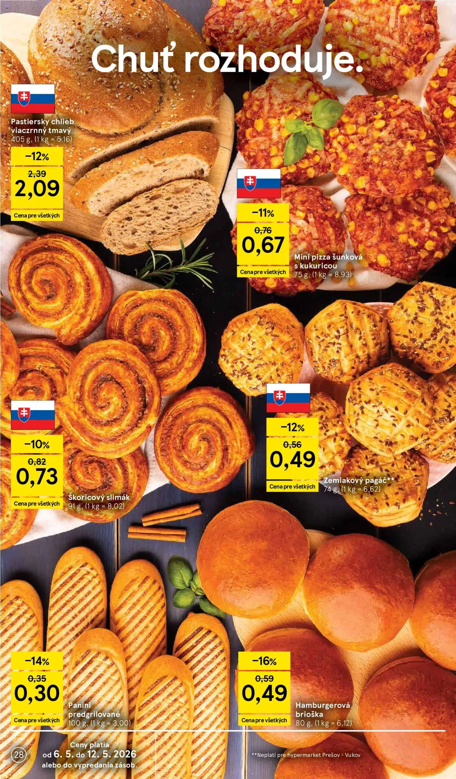 Nové Tesco akcie – leták je platný od 06.05.2026 | Strana: 28