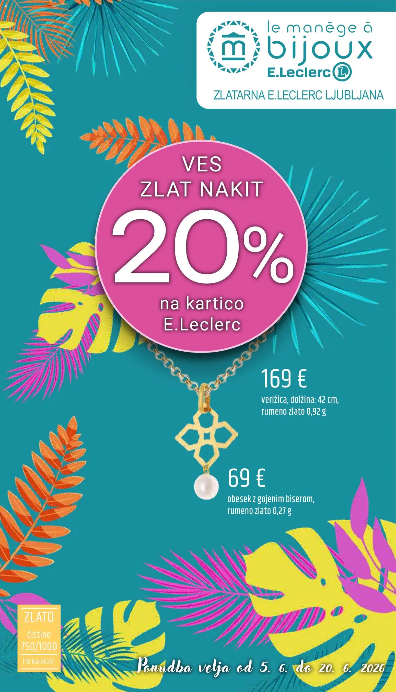 Novi E.leclerc katalog ponudbe – veljaven od 05.06.2026 | Stran: 1