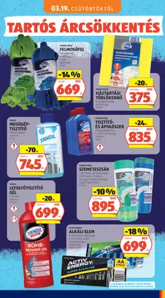 POWER FORCE FELMOSÓFEJ, mikroszálas, kék vagy zöld - amely érvényes a következő dátumtól: 03.05.2026 | Oldal: 75