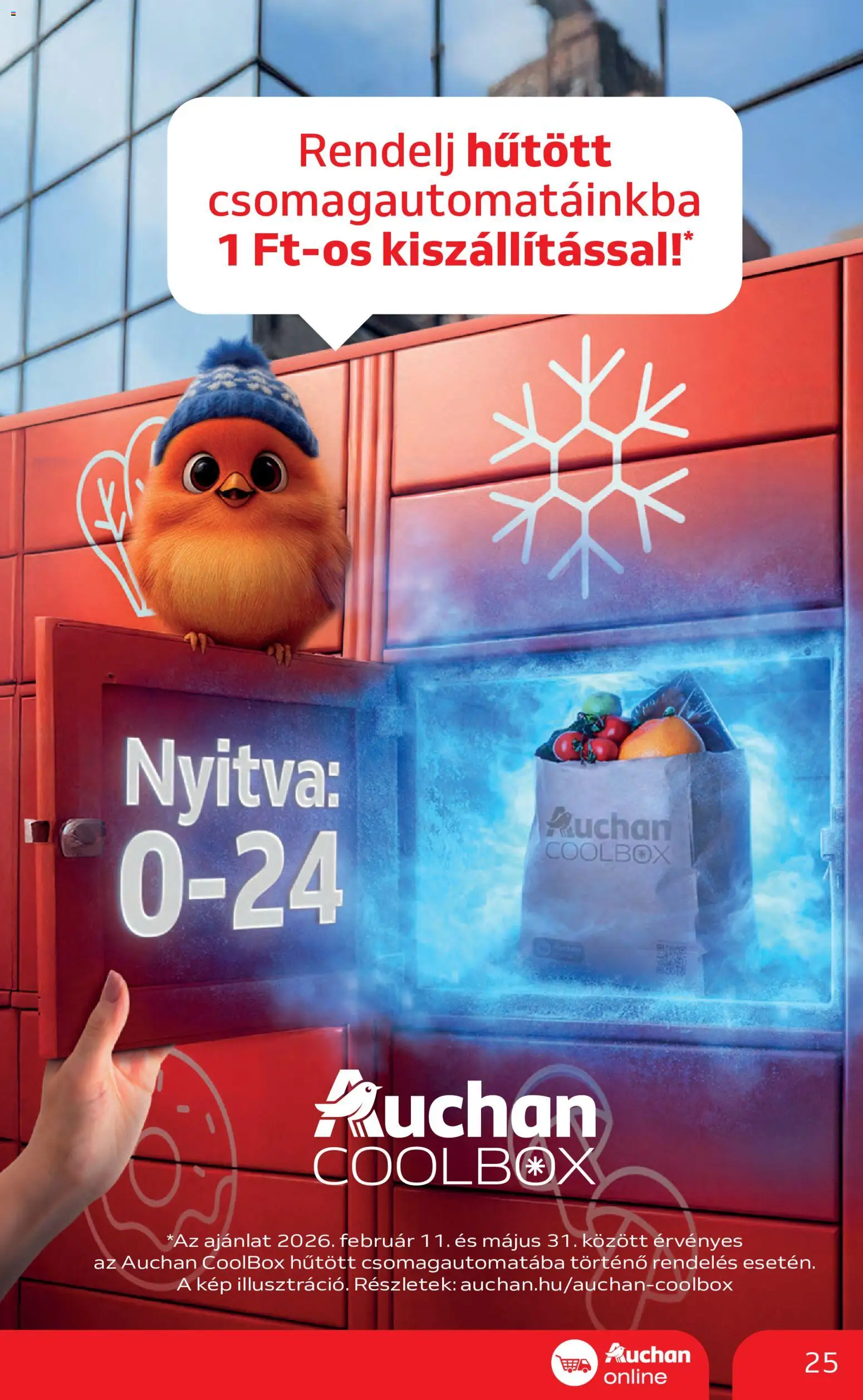 Auchan akciós ujság - amely érvényes a következő dátumtól: 07.05.2026 | Oldal: 25