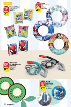 Pré-visualização Pingo Doce Bazar Verão 2 válido de 30/06/2026 | Página: 10 | Produtos: Braçadeiras