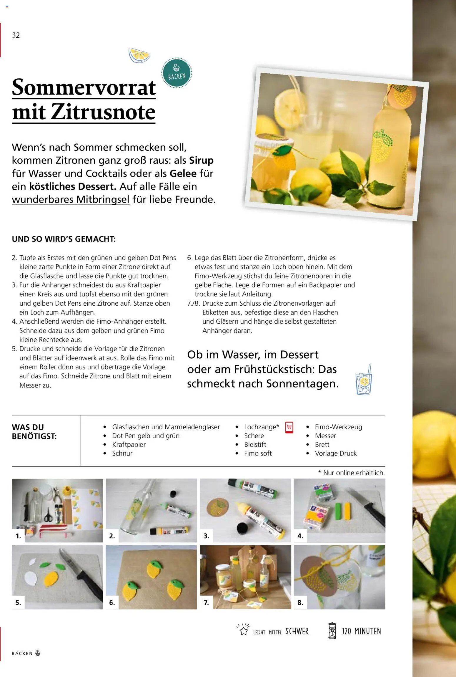 Pagro-Diskont Ideenwerk gültig ab 01.05.2026 | Seite: 32 | Produkte: Wasser, Zitrone