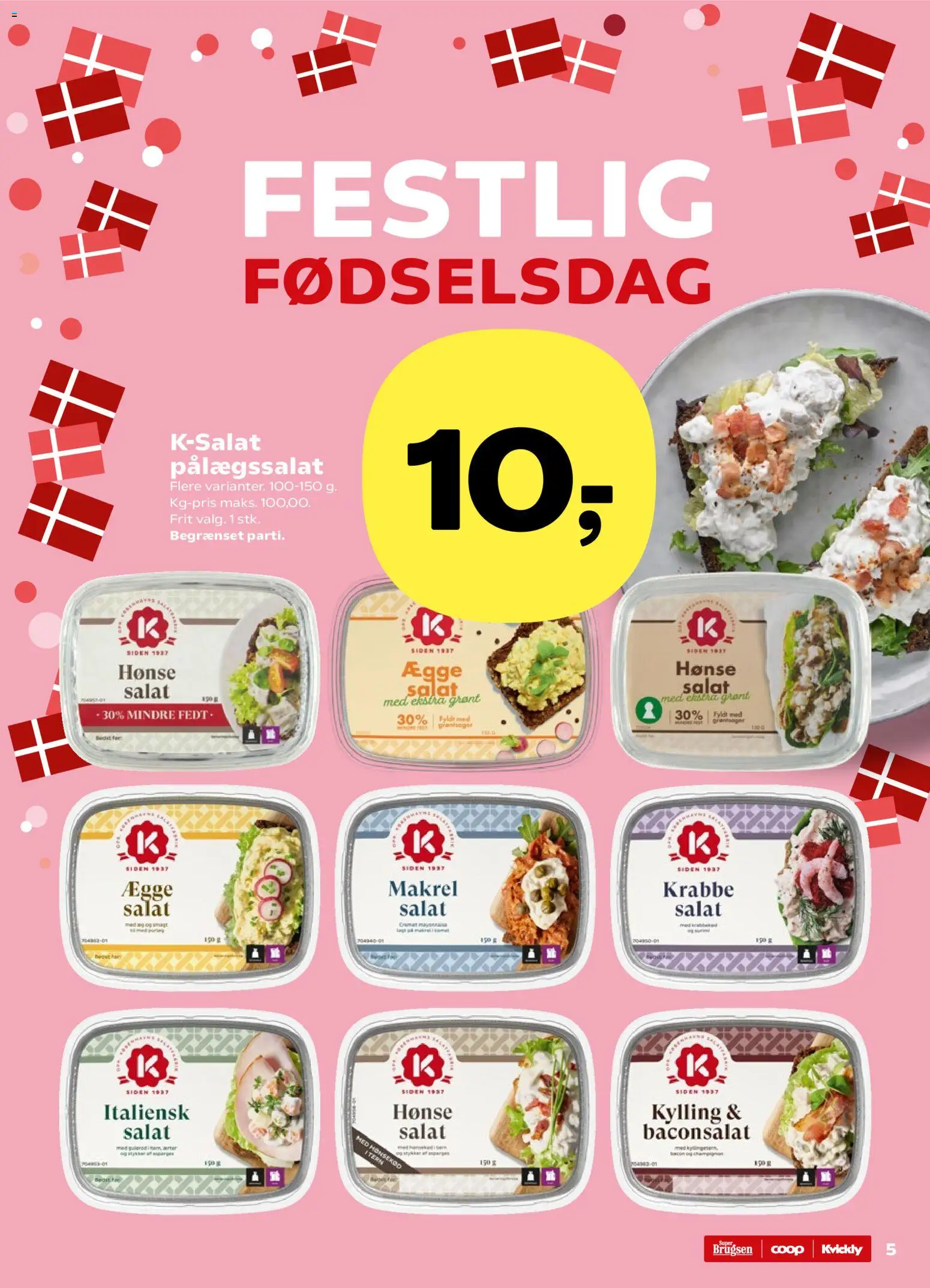 Super Brugsen tilbudsavis – gyldig fra 08.05.2026 | Side: 6 | Produkter: Salat, Makrel