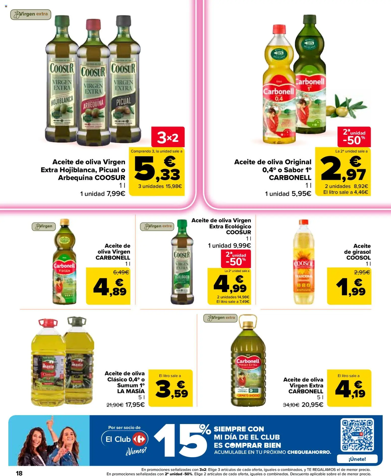 Carrefour Market folleto │ válido desde el 26/08/2026 | Página: 18 | Productos: Aceite, Té, Aceite de oliva, Combi