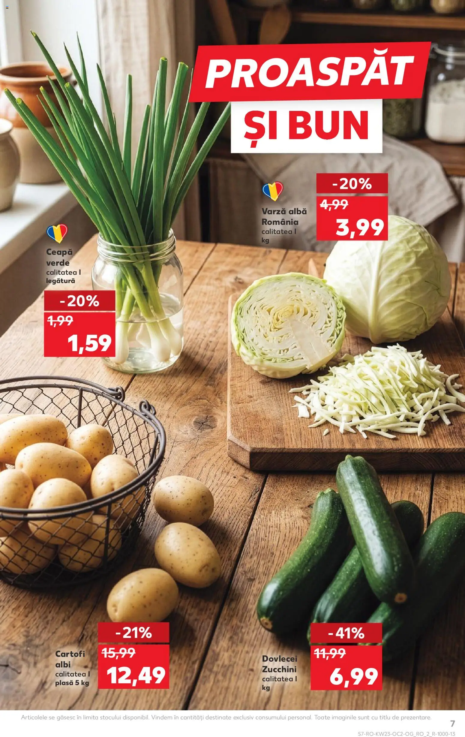 Kaufland RO akciós ujság - amely érvényes a következő dátumtól: 03.06.2026 | Oldal: 7