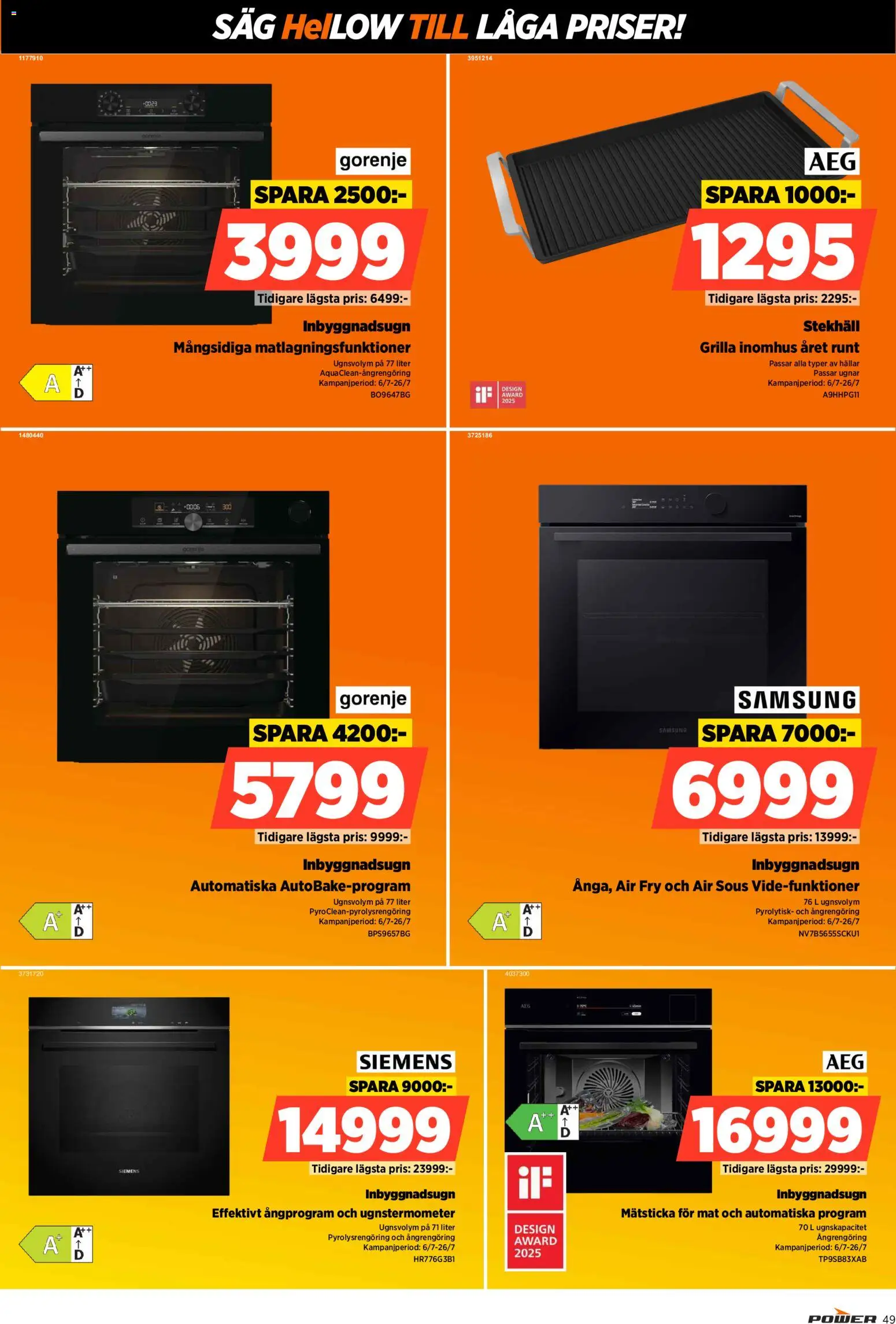 Power reklamblad aktuell från 20/07/2026 | Sida: 49