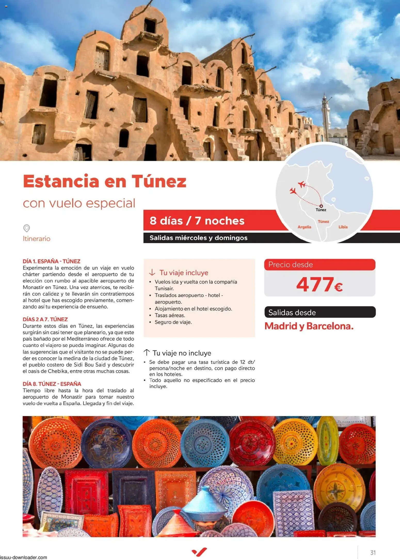 Halcón Viajes Túnez │ válido desde el 08/07/2026 | Página: 31 | Productos: Té