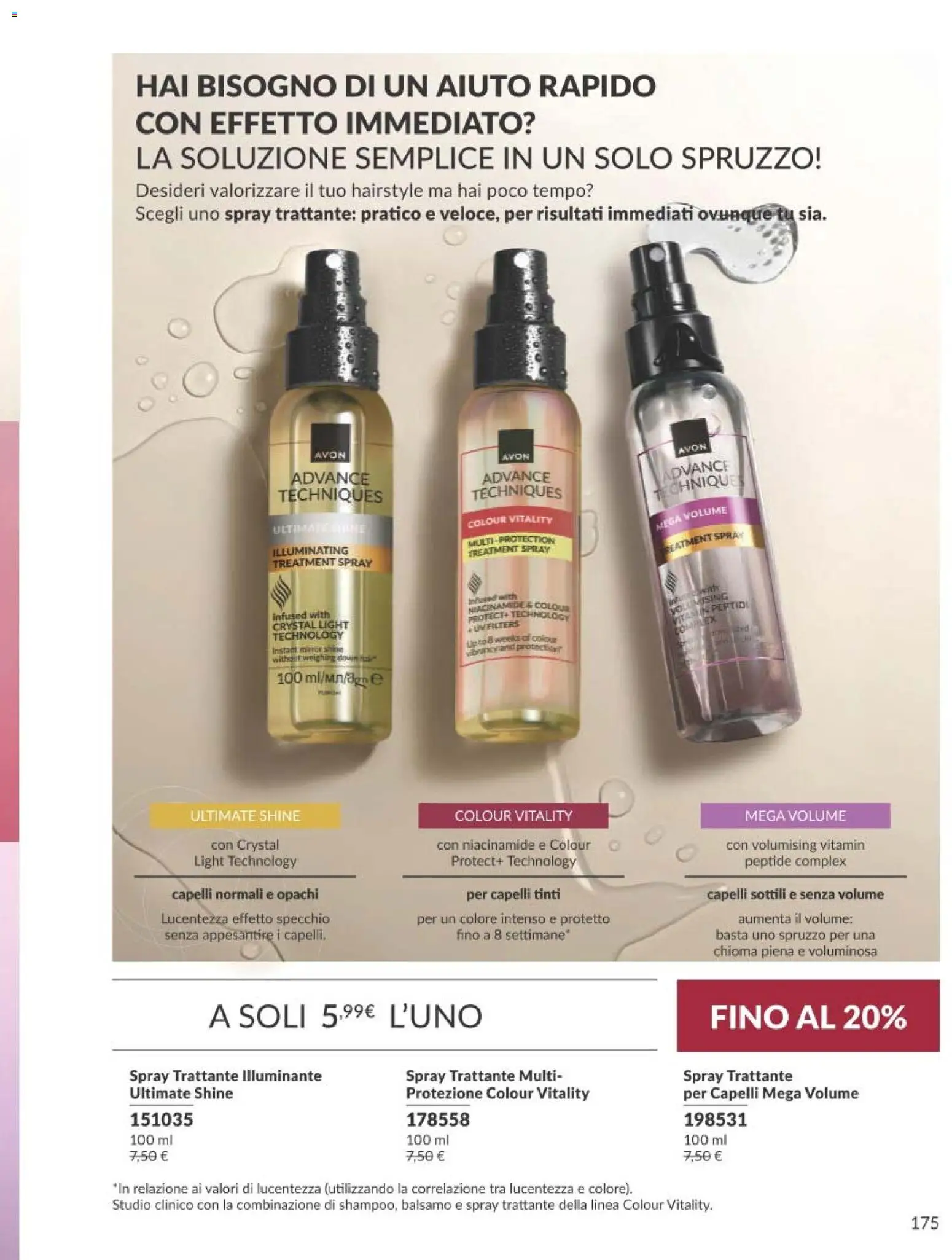 Volantino Avon del 01/09/2026 | Pagina: 175