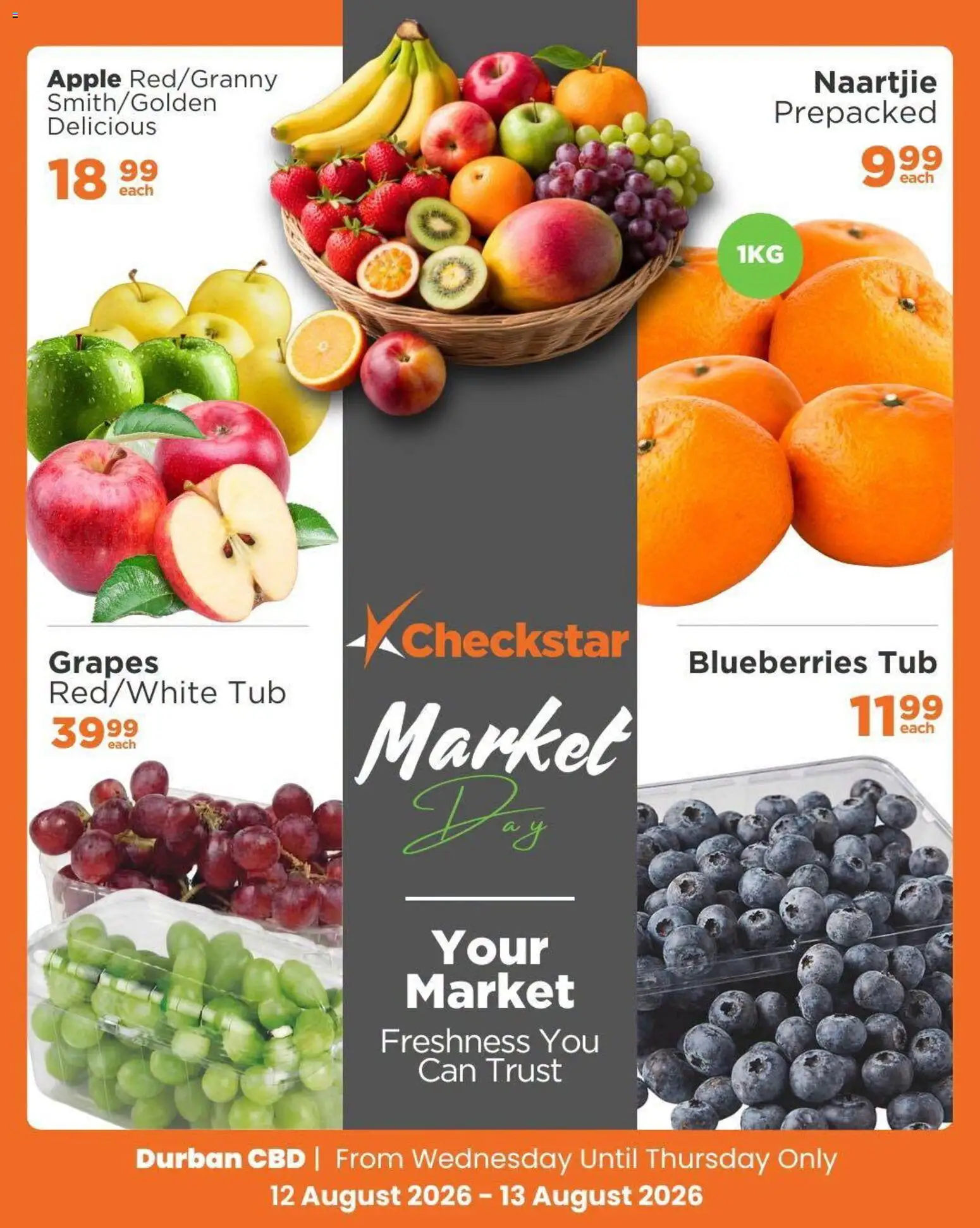 New Check Star catalogue – valid from 12/08/2026 | Page: 2 | Products: Blueberries, Grapes