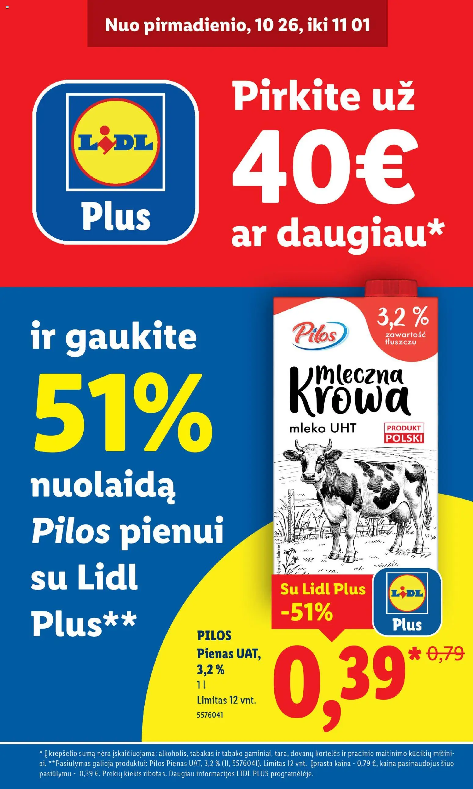 LIDL akcijos nuo 2026.10.26 | Puslapis: 2