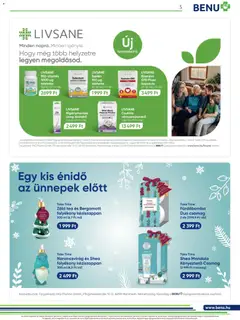 BENU Gyógyszertárak akciós újság - amely érvényes a következő dátumtól: 2026.10.01. | Oldal: 5