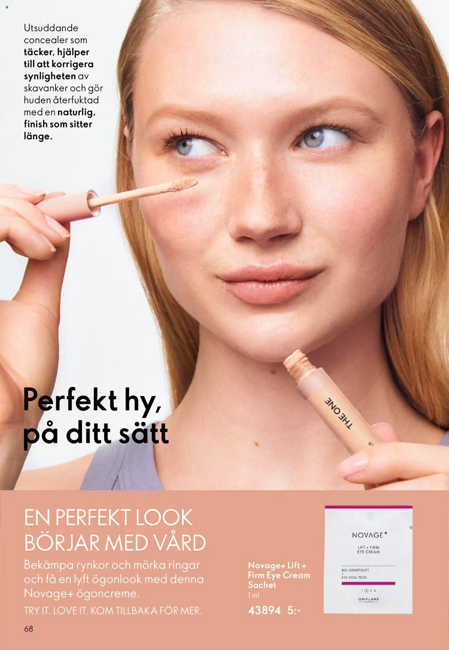 Oriflame reklamblad aktuell från 11.03.2026 | Sida: 68 | Produkter: Concealer