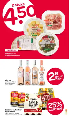 Spar folder - Voorbeeld van een folder van Spar, geldig van 04.06.2026 | Pagina: 6 | Producten: Ham, Fles, Olijven, Blush