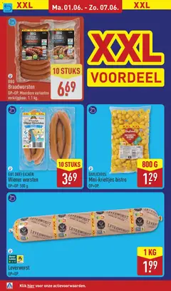 Aldi folder week 23 - Voorbeeld van een folder van Aldi, geldig van 01.06.2026 | Pagina: 18 | Producten: Brood, Krieltjes, Grill, Protein