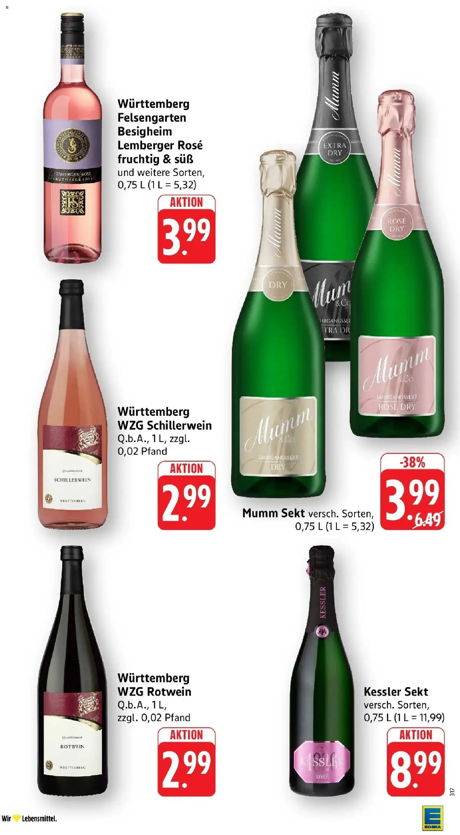 E center - E center: Wochenangebote – gültig ab 28.06.2026 | Seite: 34 | Produkte: Mumm sekt, Rotwein, Sekt