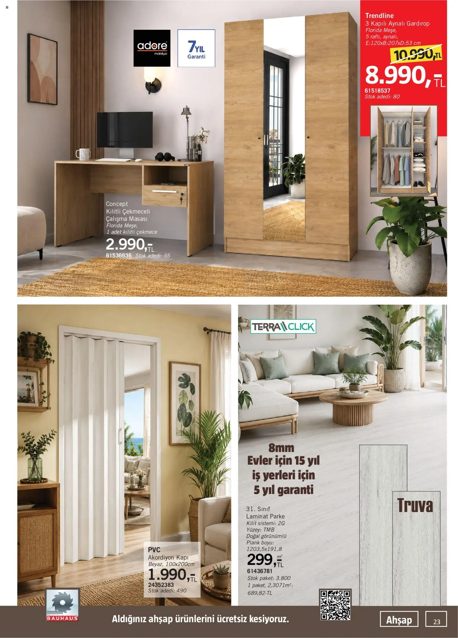Bauhaus Katalog - 01 Ağustos 2026 tarihinden itibaren geçerlidir | Sayfa: 23