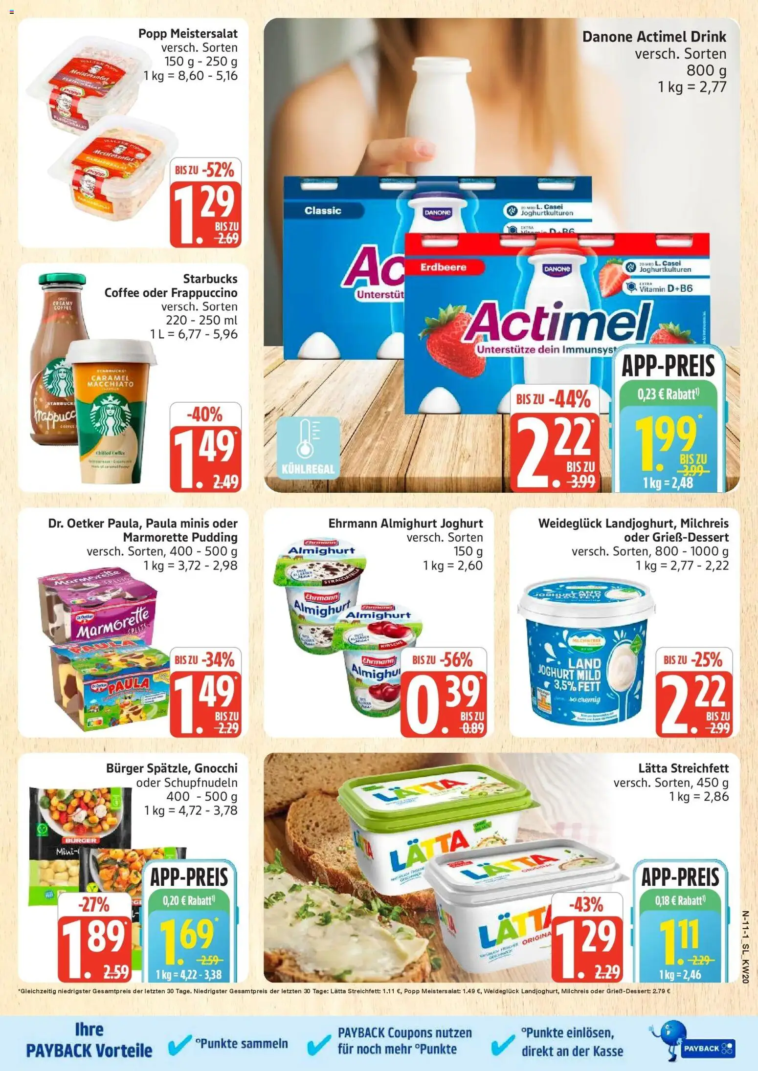 Marktkauf Prospekt Schleswig	 – gültig ab 10.05.2026 | Seite: 11 | Produkte: Ehrmann almighurt, Joghurt, Pudding, Lätta