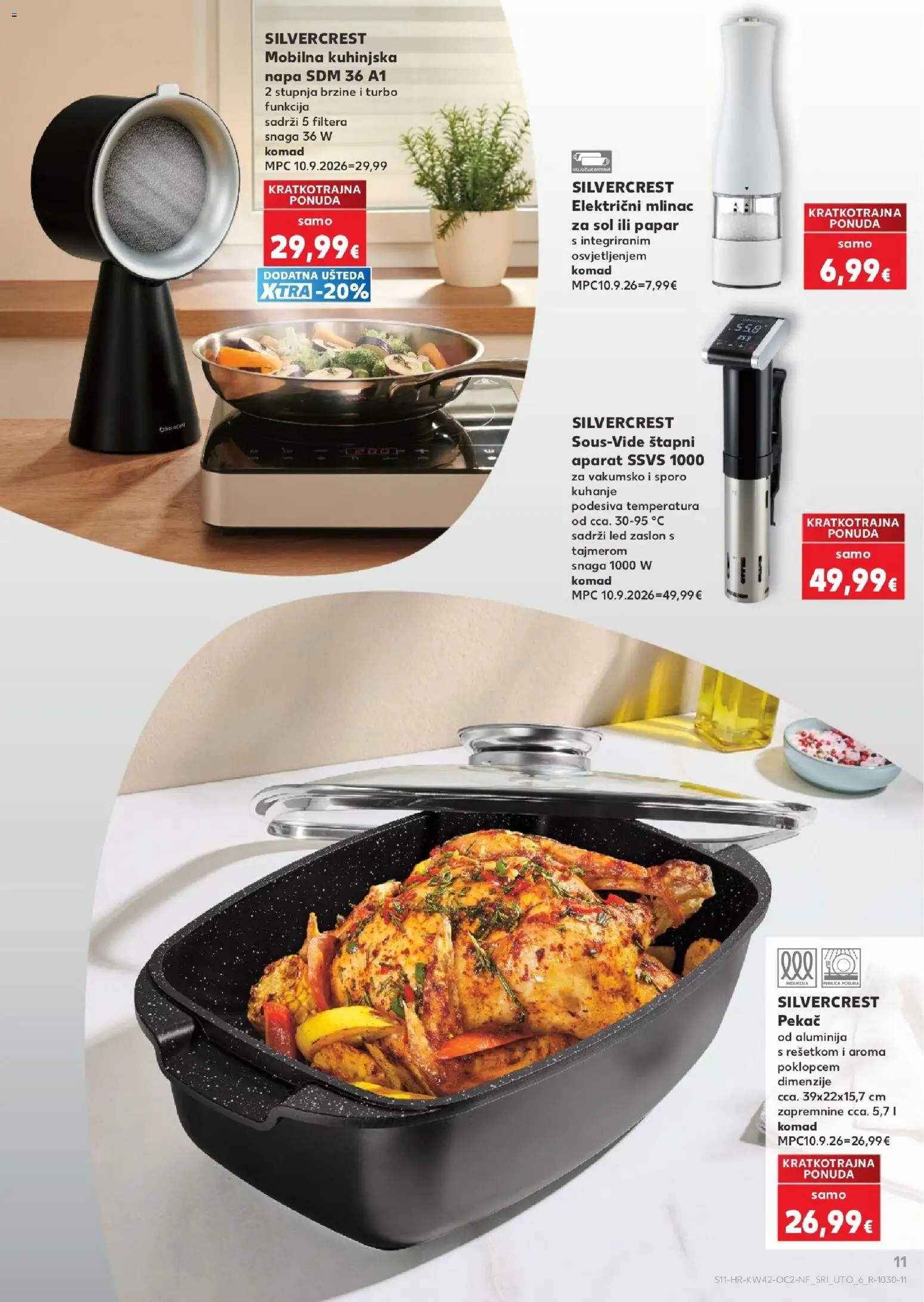 Kaufland katalog | vrijedi od 14.10.2026 | Stranica: 11 | Proizvodi: Pekac, Sol, Papar, Led