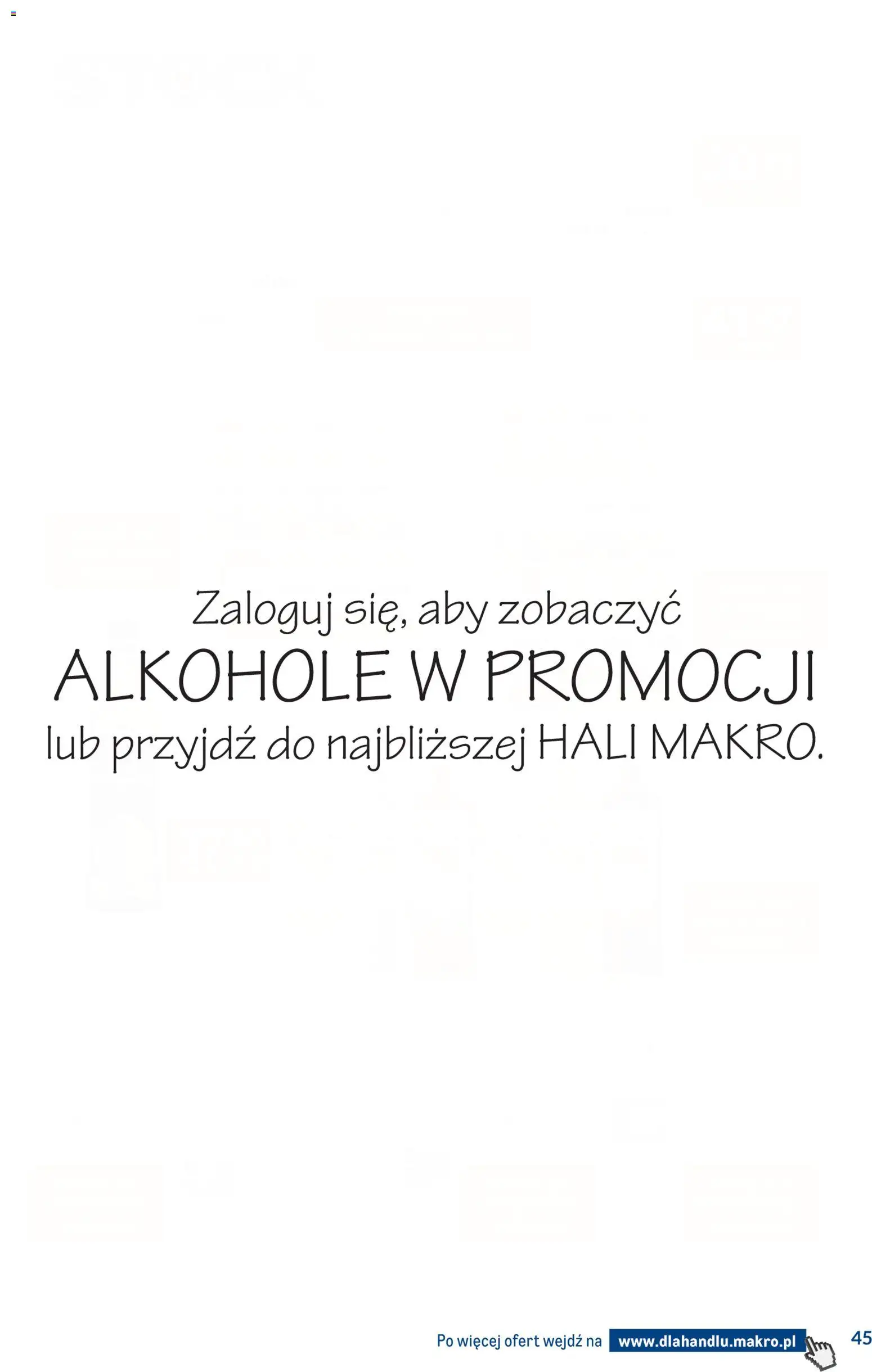 Makro gazetka - Dystrybucja do sklepów od 04.08.2026 | Strona: 45