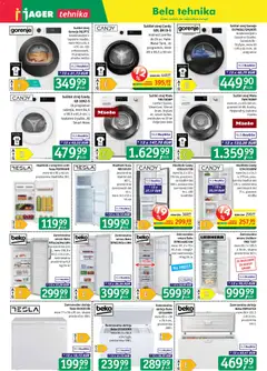 Jager katalog akcije – veljaven od 30.09.2026 | Stran: 13 | Izdelki: Hladilnik, Susilni stroj, Omara, Zamrzovalna omara