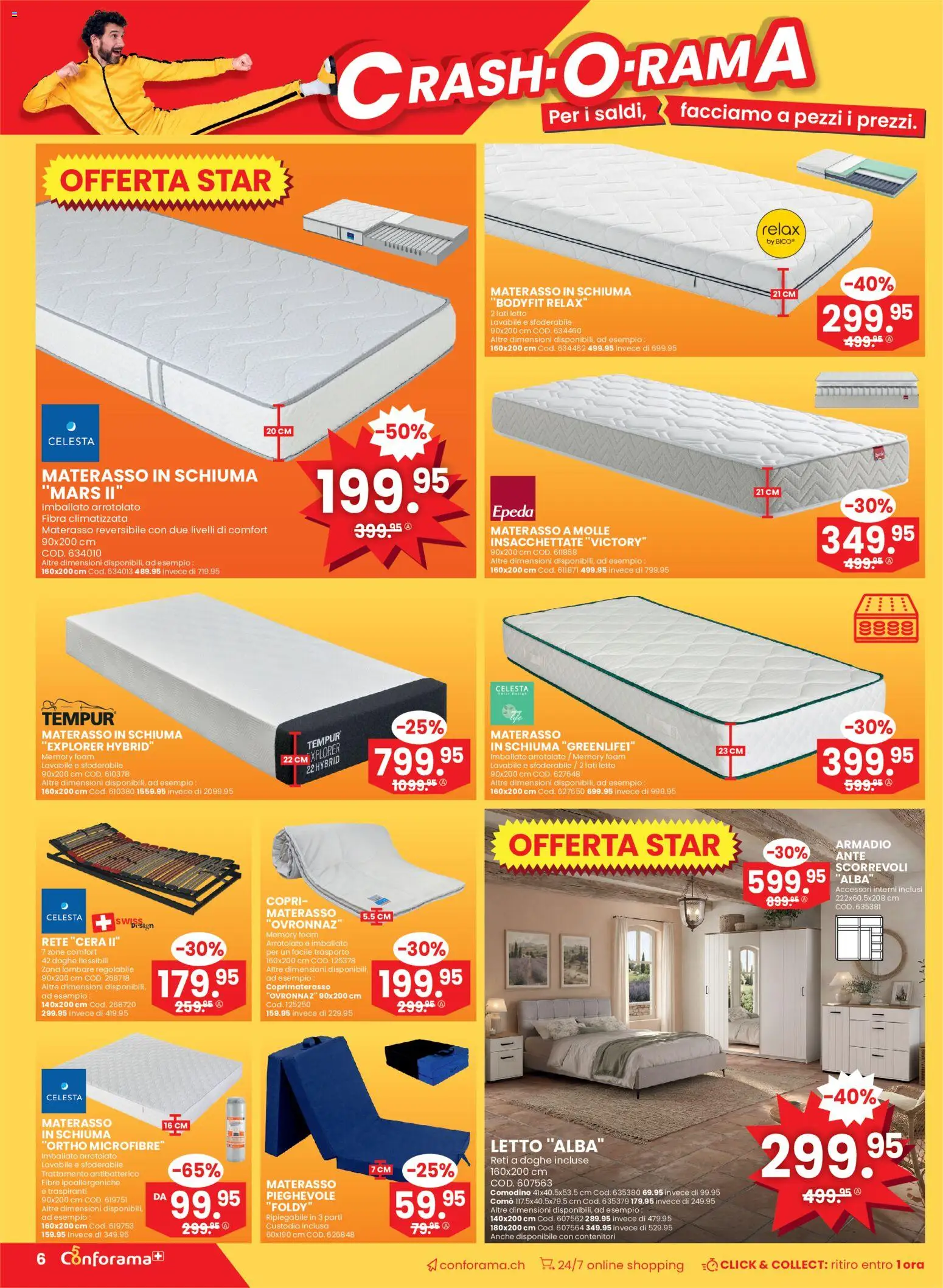 Conforama aktionen IT – gültig ab 24.06.2026 | Seite: 6 | Produkte: Mars
