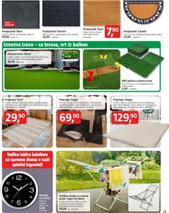 Bauhaus katalog akcije – veljaven od 16.09.2026 | Stran: 13 | Izdelki: Stenska ura, Preproga, Predpraznik, Barva