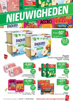 Intermarché De septemberaanbiedingen met de Intermarché-kaart - Voorbeeld van een folder van Intermarché, geldig van 01/09/2026 | Pagina: 3 | Producten: Merguez, Appels, Chips, Chocolade
