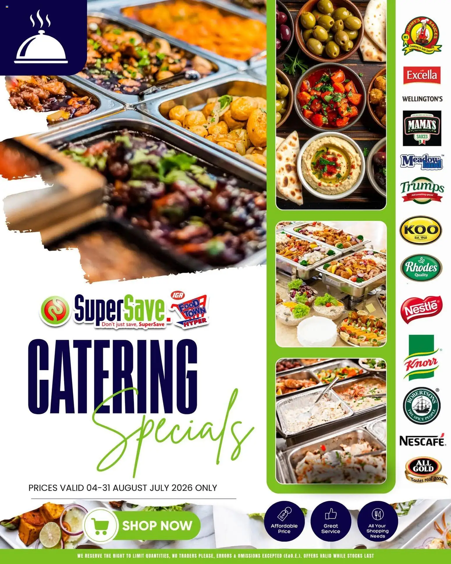 New Super Save catalogue – valid from 04/08/2026 | Page: 1 | Products: Sauces, Sauce