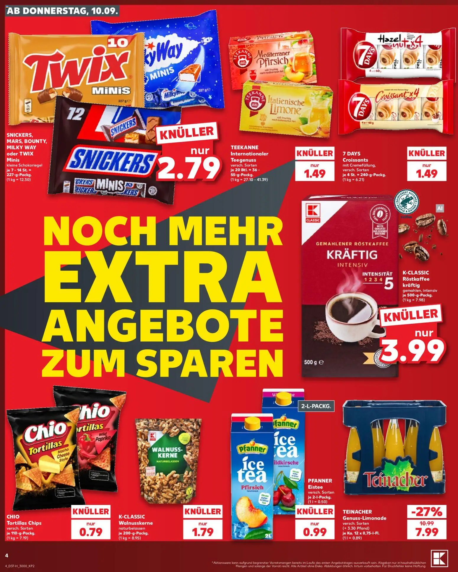 {H1} | Pagina: 4 | Producten: Croissant, Paprika, Twix, Snickers