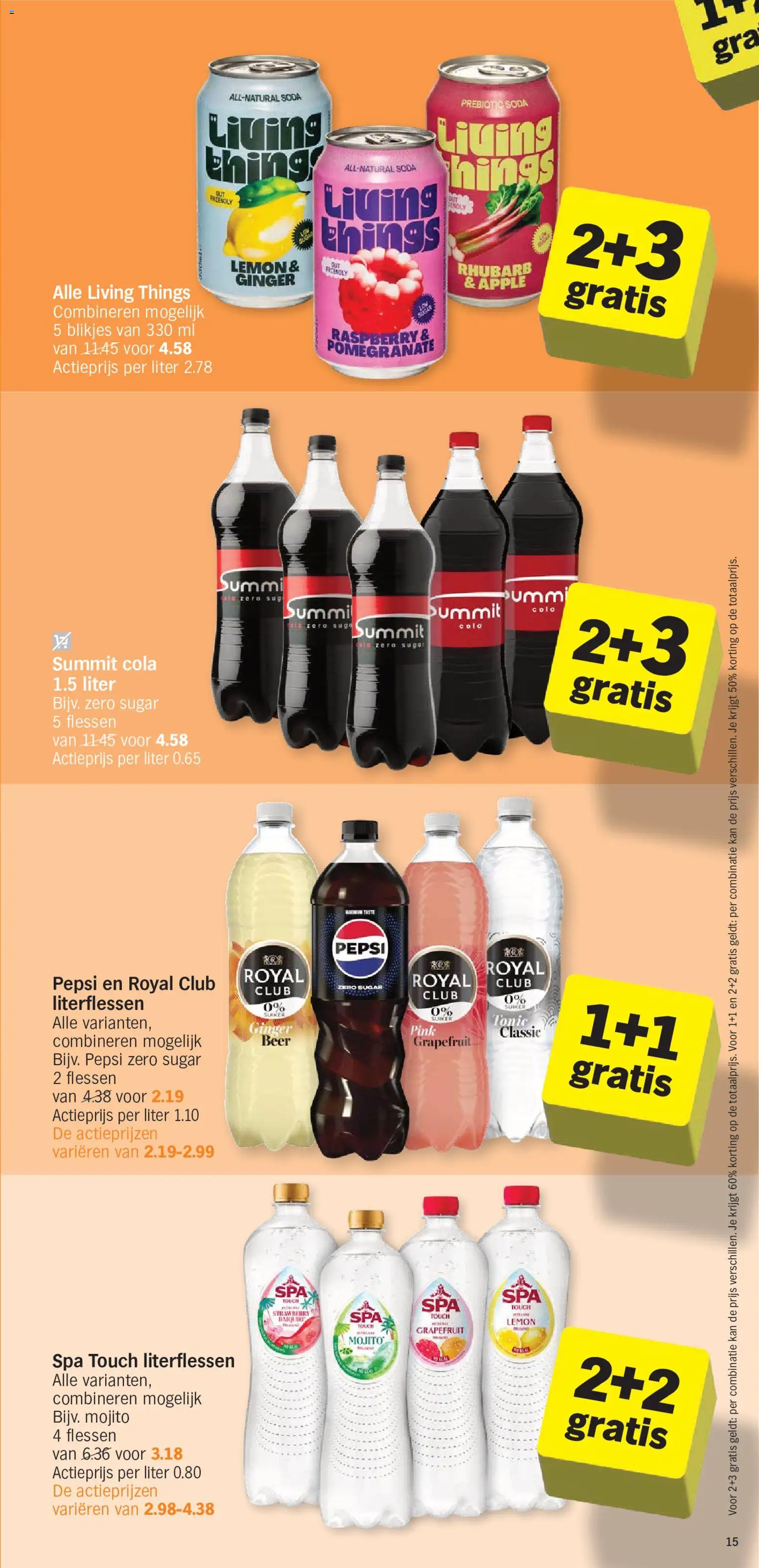 {H1} | Pagina: 15 | Producten: Suiker, Pepsi Zero, Grapefruit, Kan