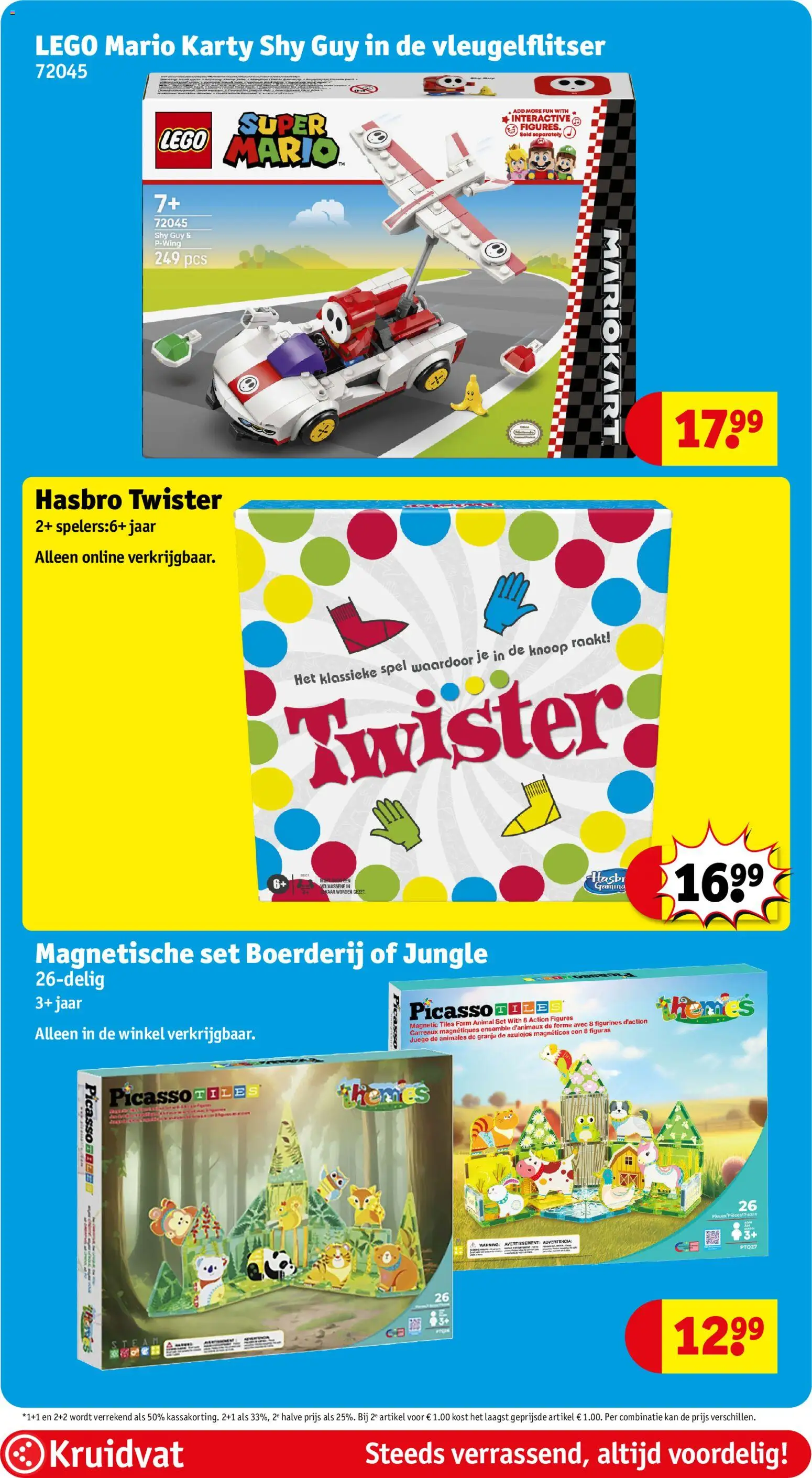 {H1} | Pagina: 45 | Producten: Spel, LEGO, Boerderij, Kan