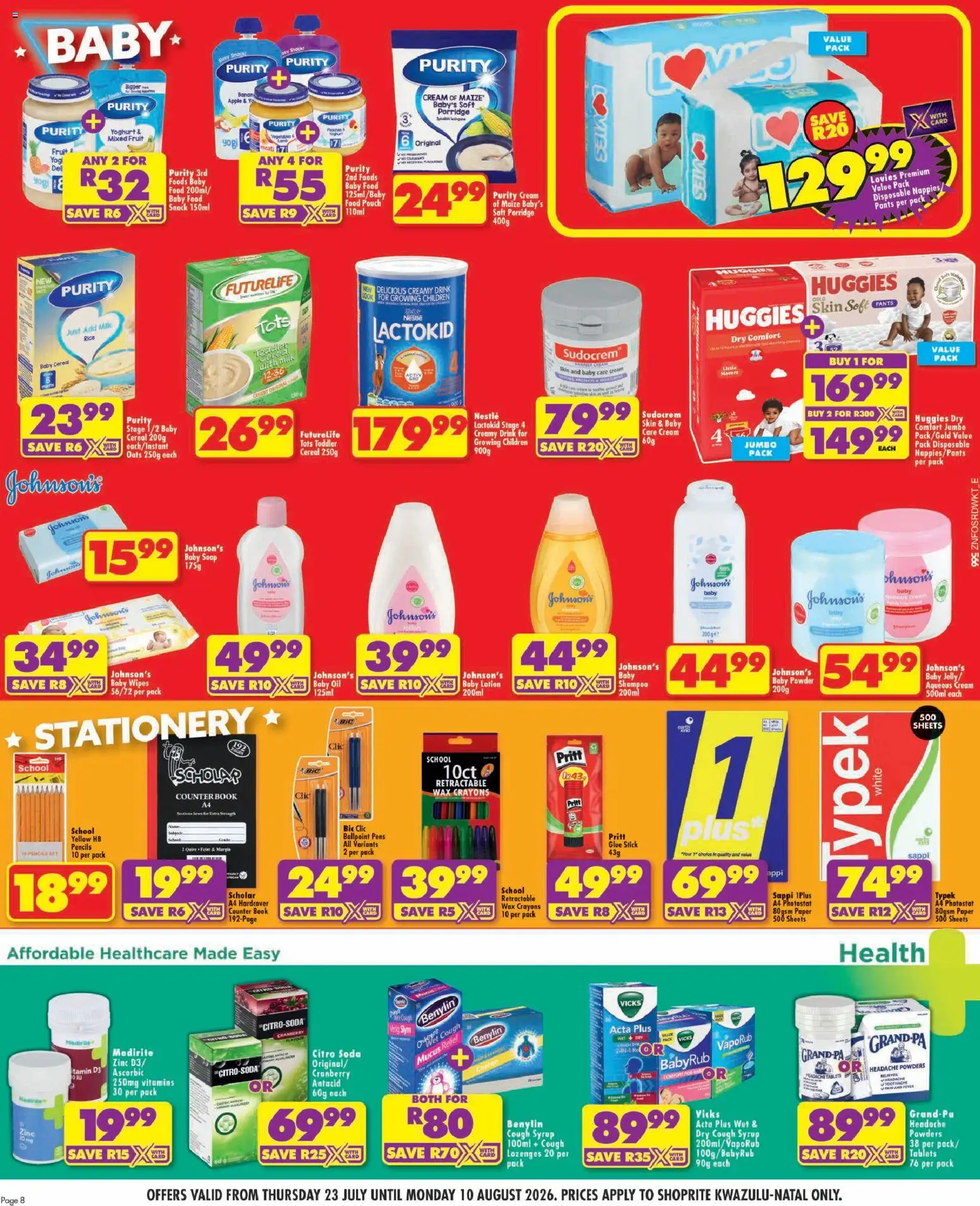 New Shoprite catalogue – valid from 23/07/2026 | Page: 8