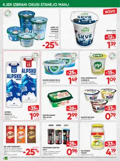 Tuš katalog akcije – veljaven od 02.09.2026 | Stran: 10 | Izdelki: Mlečni riž, Riz, Kisla smetana, Majoneza