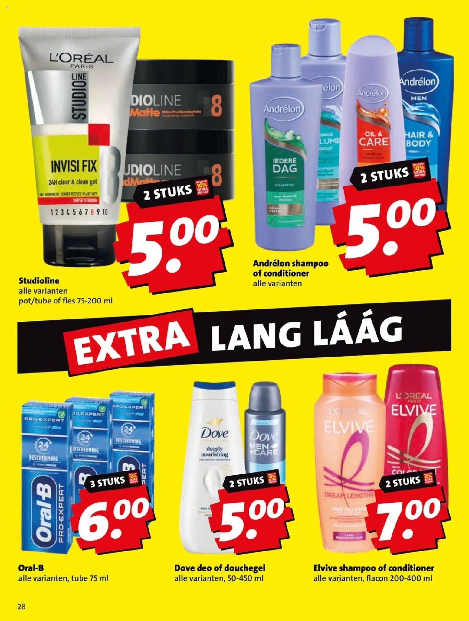 {H1} | Pagina: 28 | Producten: Gel, Shampoo, Conditioner, Douchegel