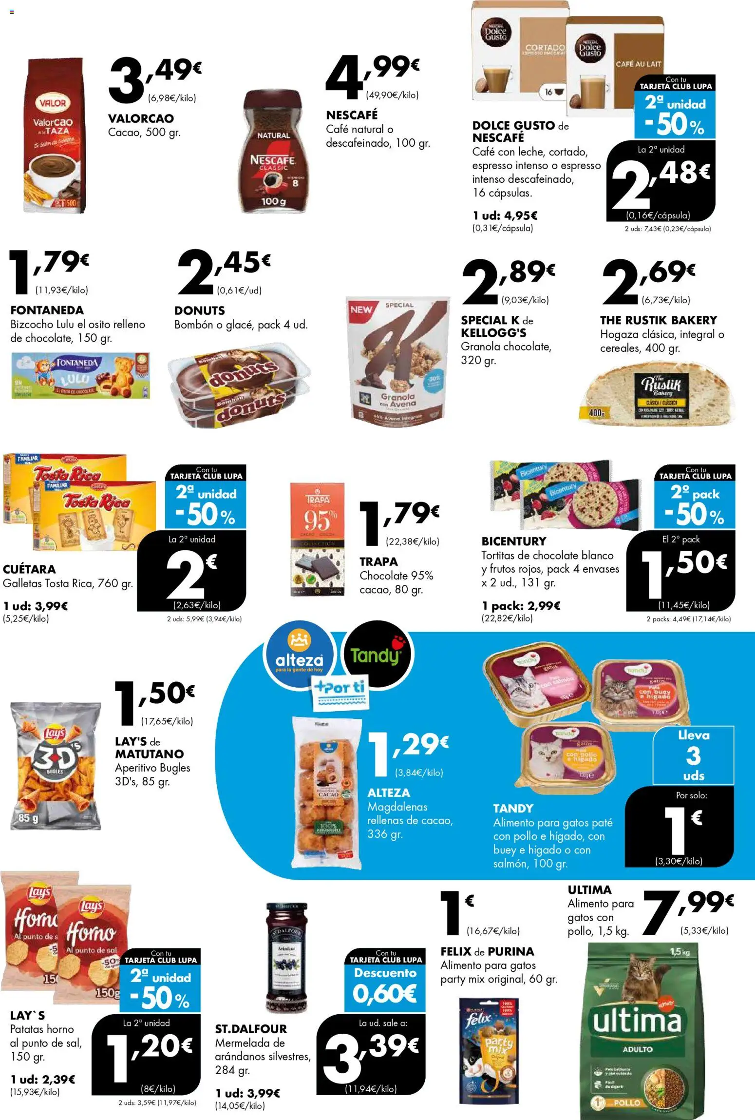 Lupa Supermercados folleto │ válido desde el 05.03.2026 | Página: 11 | Productos: Café, Galletas, Bizcocho, Φρυγανιές σικάλεως