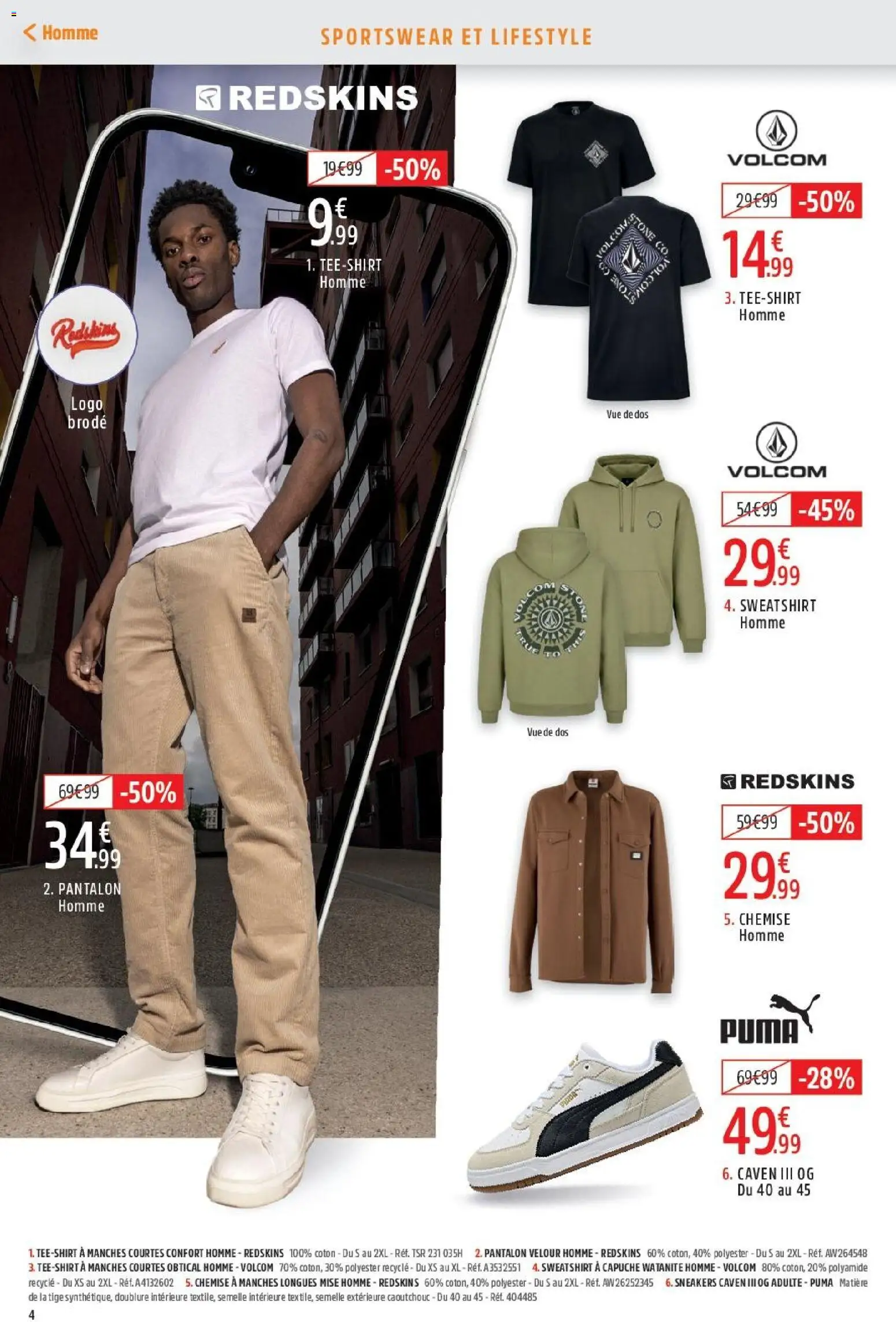 {H1} | Pagina: 4 | Producten: Sneakers, La, Sweatshirt
