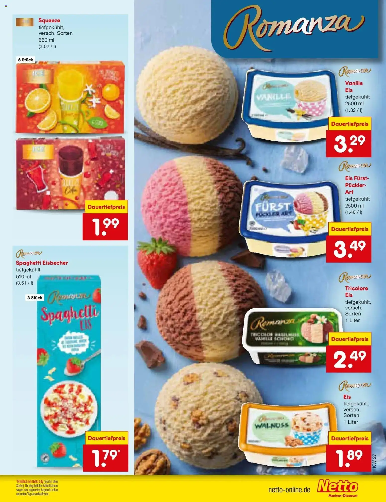 Netto Marken-Discount Prospekt Oberhaid – gültig ab 28.06.2026 | Seite: 35 | Produkte: Eis
