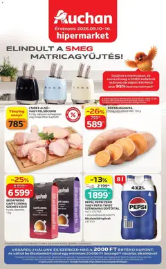 Auchan akciós újság Szolnok - amely érvényes a következő dátumtól: 2026.09.10.