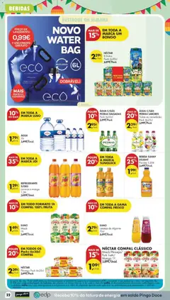 Pré-visualização Pingo Doce folheto válido de 09.06.2026 | Página: 24 | Produtos: Agua, Refrigerante, Maça, Bebida