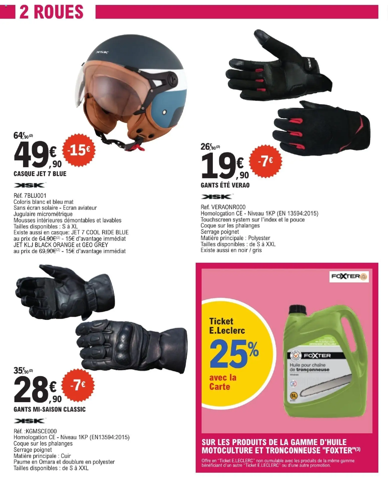{H1} | Page: 15 | Produits: Orange, Tronçonneuse, Casque, Gants